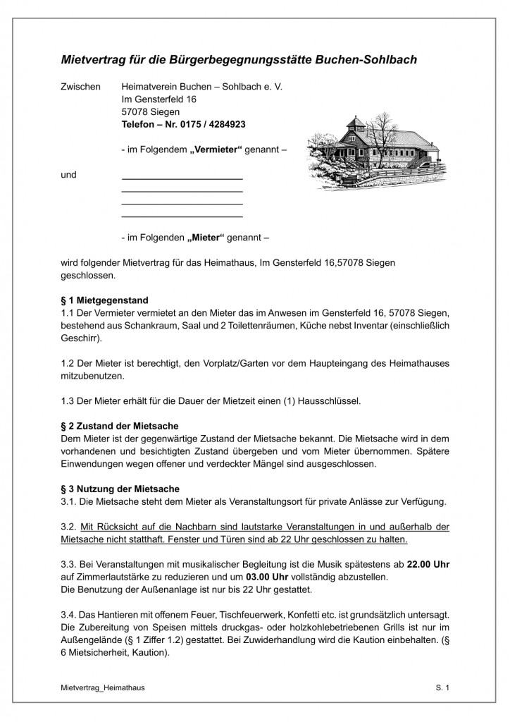 Mietvertrag, Stand Januar 2026-1