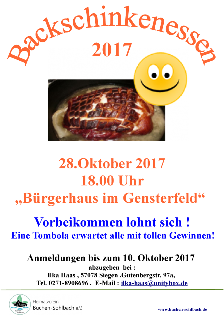 Plakat-Backschinkenessen-28.10.2017